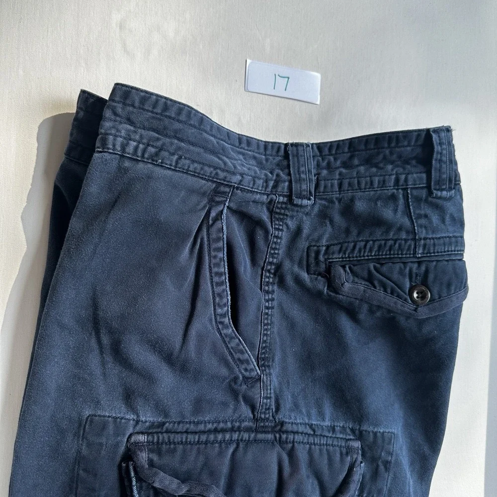 Vintage Polo Ralph Lauren Cargo Shorts Mens 38 Navy Military 9.5